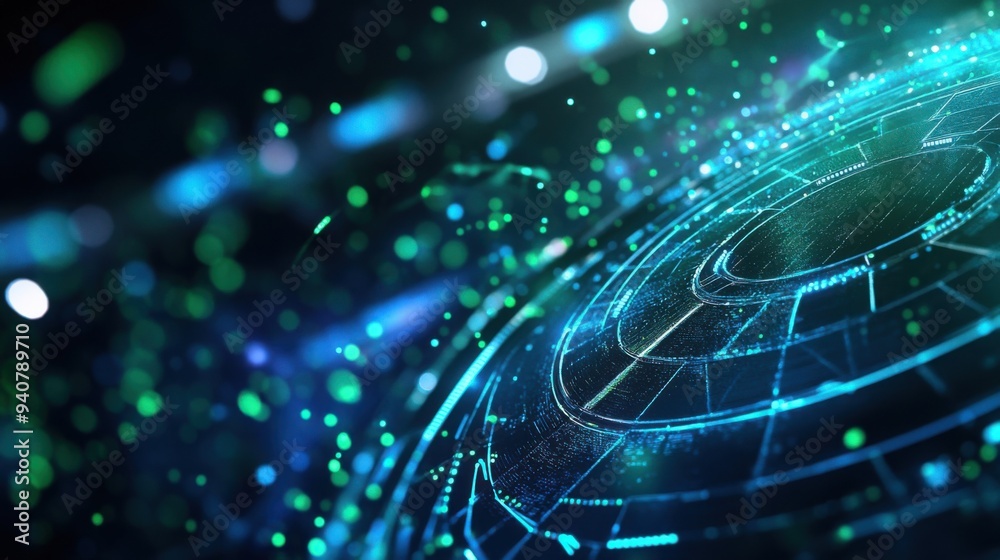 A mesmerizing fusion of light and data, symbolizing the intricate beauty of technology and innovation. A mesmerizing fusion of light and data, symbolizing the intricate beauty of technology and innovation.