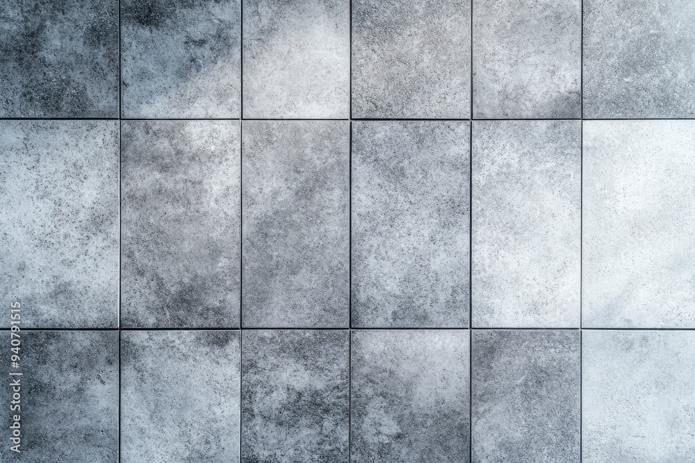 Naklejka premium grey floor tiles surface, texture of the stone light gray. Background , ai