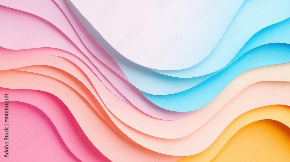 abstract background  soft  layered