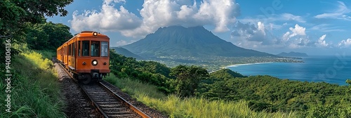 Scenic Railway Journey through the Tropical Paradise of Saint Kitts and Nevis photo