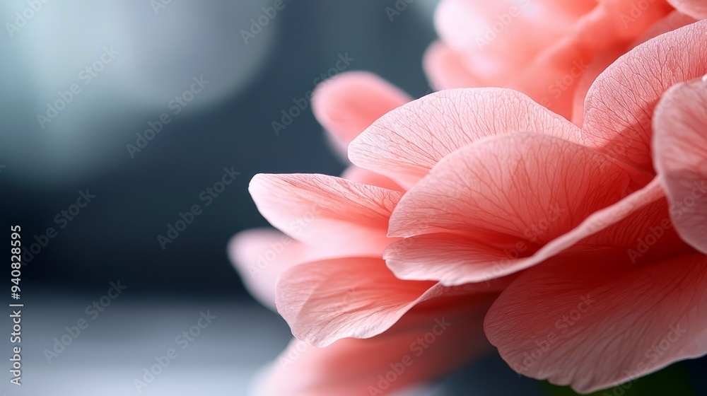 A tight shot of a pink bloom against a softly blurred backdrop of similar flowers A tight shot of a pink bloom against a softly blurred backdrop of similar flowers