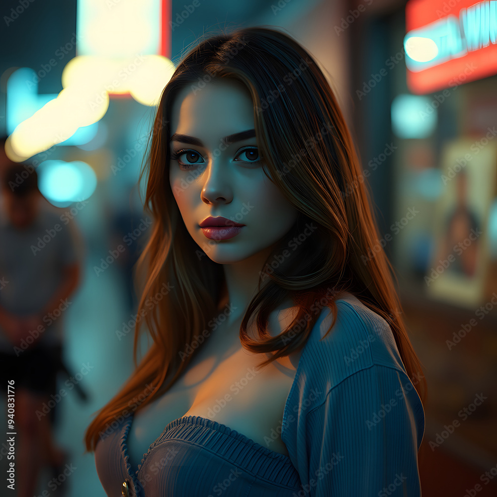 portrait of a woman portrait of a woman
