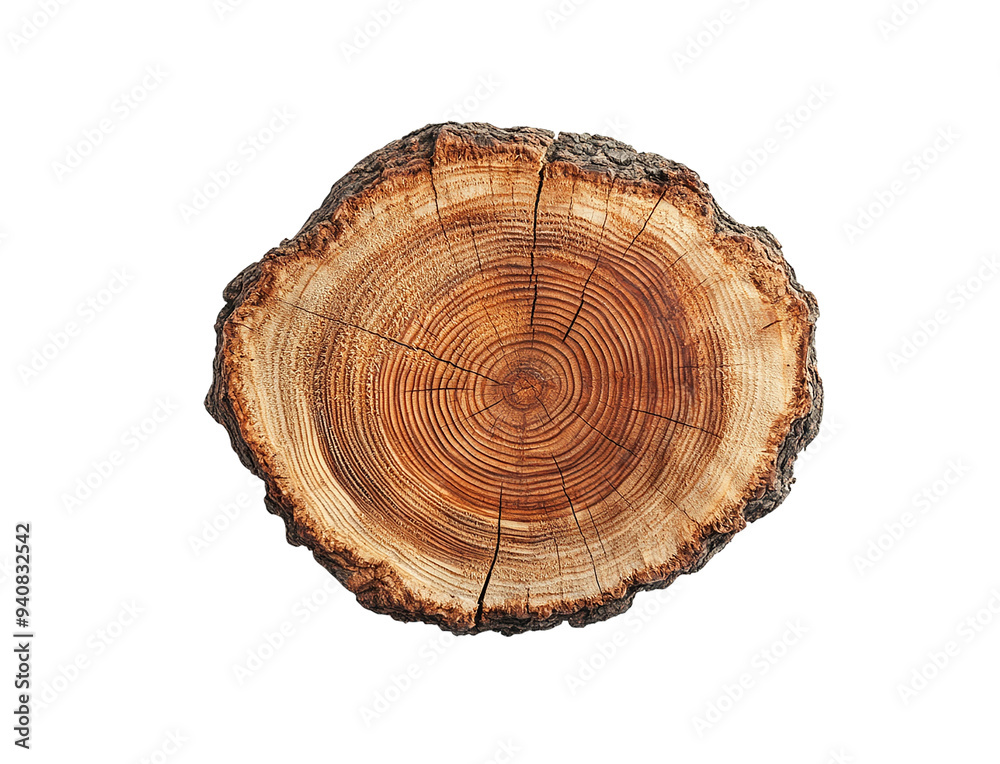 Isolated log, clear backdrop Isolated log, clear backdrop
