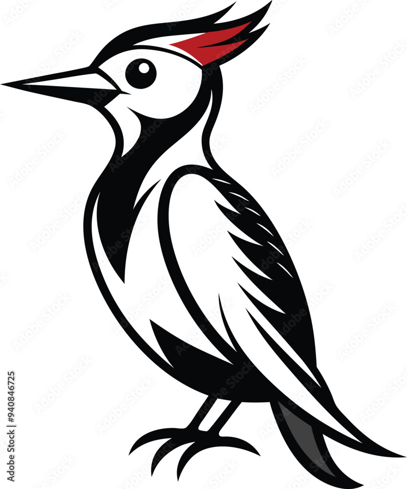 silhouette woodpecker silhouette woodpecker