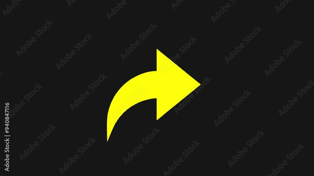 Glowing share icon. share icon on black background. Glowing share icon. share icon on black background.
