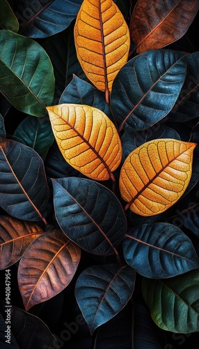 Colorful leaves