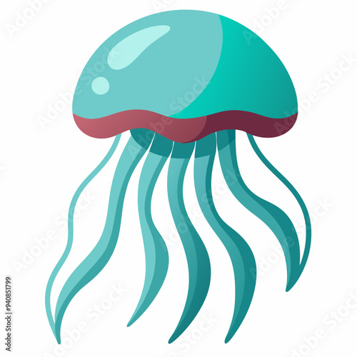 jellyfish vector colorful jellyfish sea creature