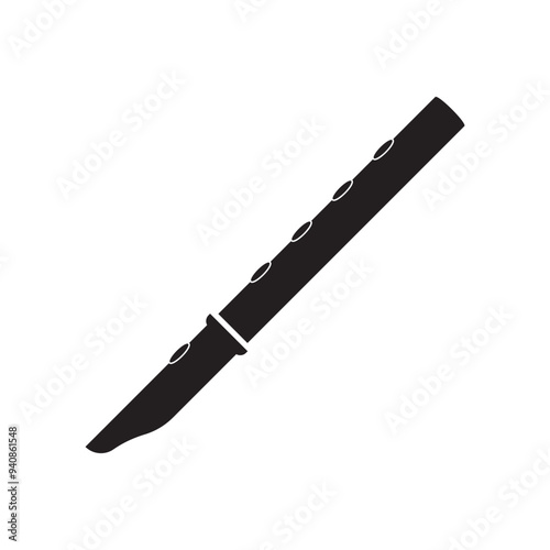 flute illustration icon