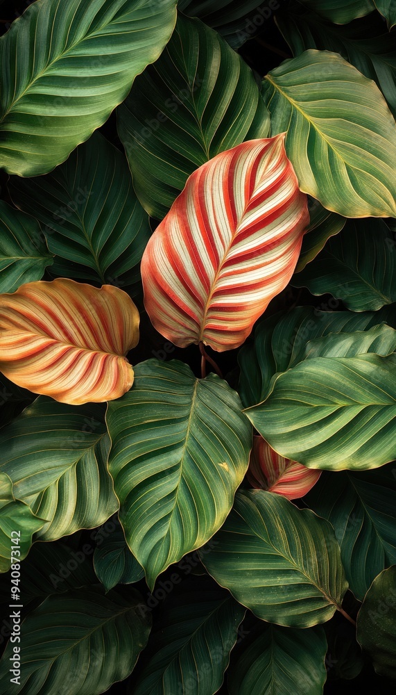 Fototapeta premium Colorful leaves