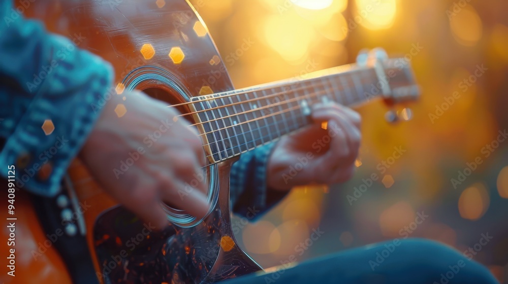 Obraz premium Hobby Engagement: Take part in activities that bring you joy, such as art, music, or sports, to improve personal fulfillment and happiness. 