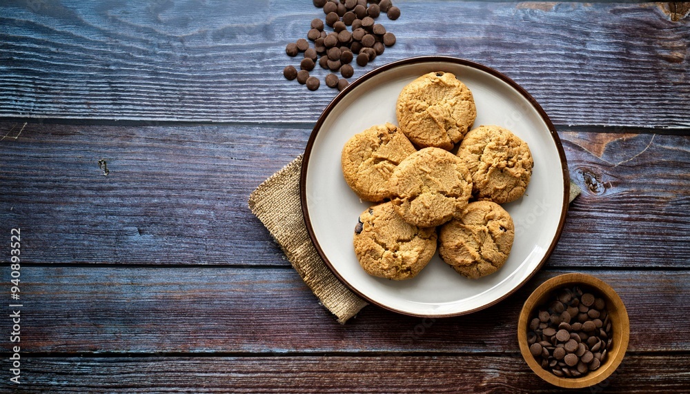Peanut butter cookies space for text Peanut butter cookies space for text