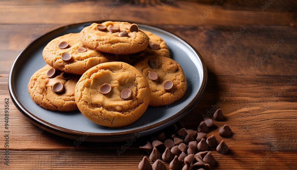 Peanut butter cookies space for text Peanut butter cookies space for text