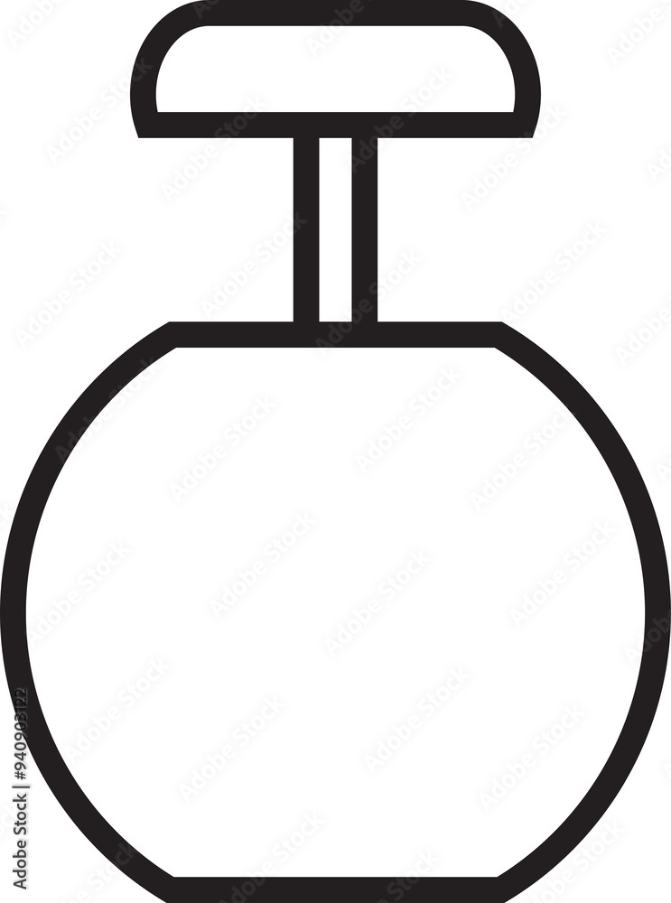 Bottle Packaging Line Icon Bottle Packaging Line Icon
