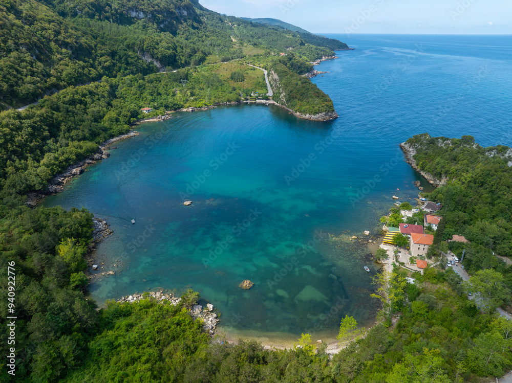 Gideros Bay, which bears the traces of the Genoese, where pirates took shelter in ancient times and is the natural harbor of the Square. Cide, Kastamonu, Turkey Gideros Bay, which bears the traces of the Genoese, where pirates took shelter in ancient times and is the natural harbor of the Square. Cide, Kastamonu, Turkey