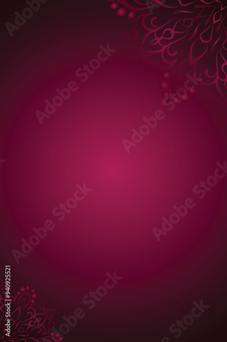 Luxury floral ornamental background 