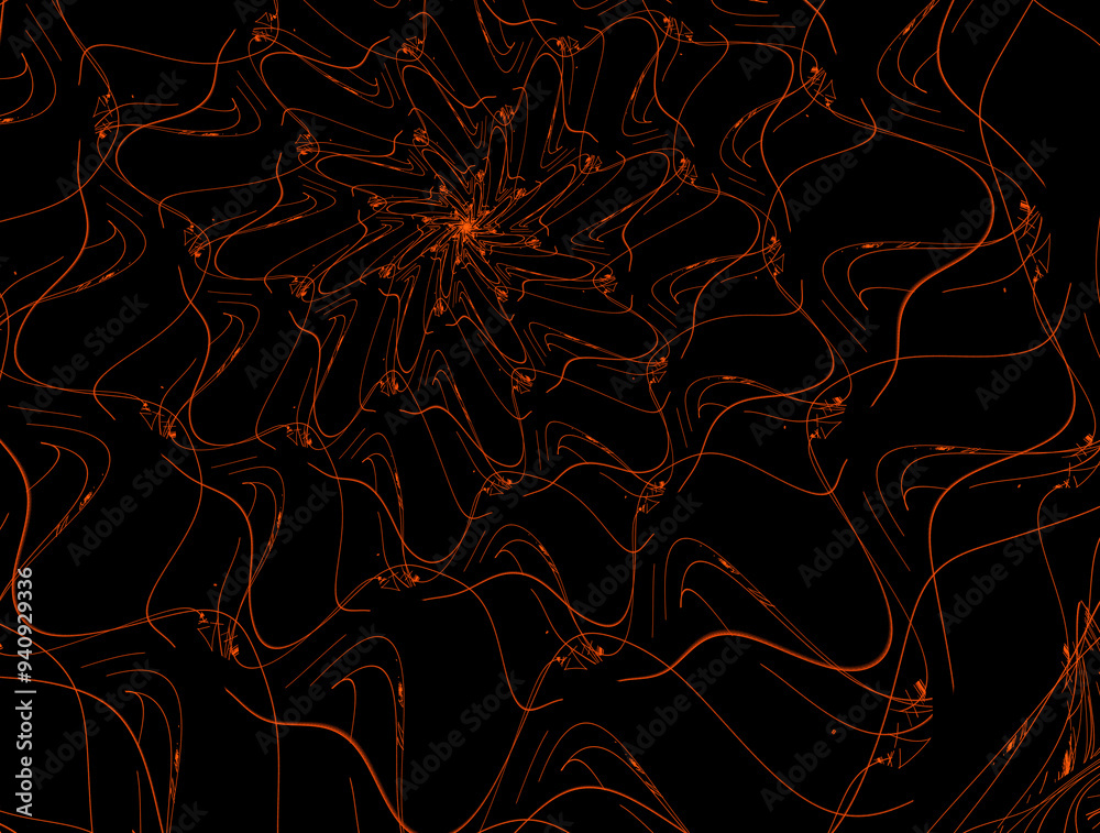 Obraz premium Imaginatory fractal abstract background Image