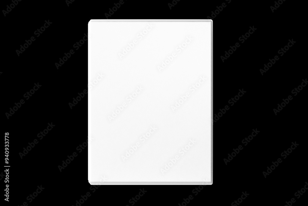 DVD Cover Pack Mockup On Black Background DVD Cover Pack Mockup On Black Background