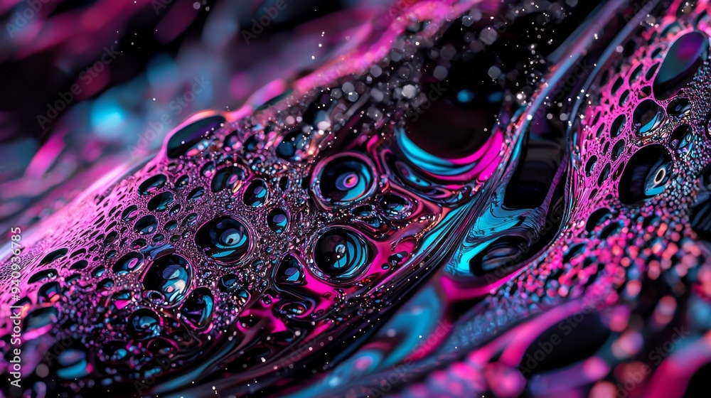 Fototapeta premium A tight shot of shoe soles bearing water droplets