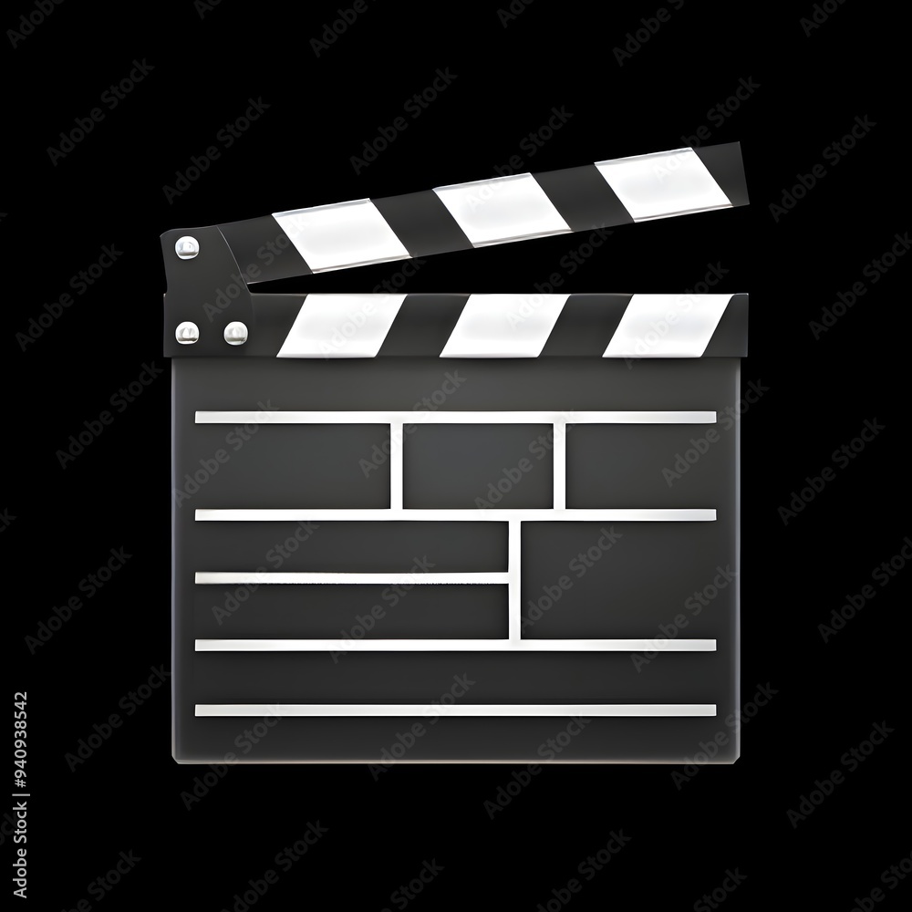 Fototapeta premium Clapperboard Emoji 