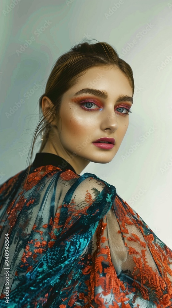 Captivating Portrait of a Graceful and Stylish Young Woman Captivating Portrait of a Graceful and Stylish Young Woman