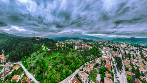 Cityscape of Velingrad, Bulgaria photo