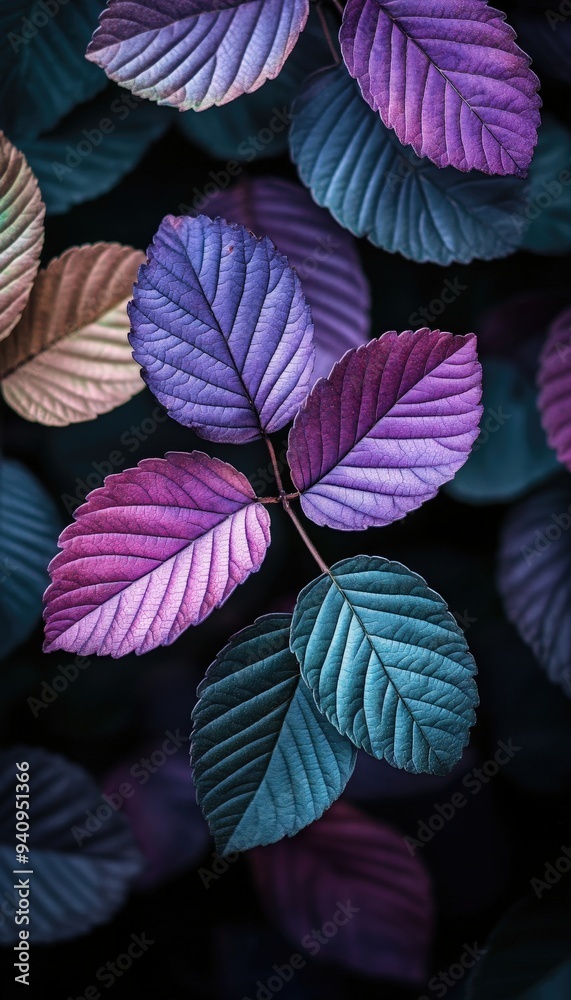 Fototapeta premium Colorful leaves