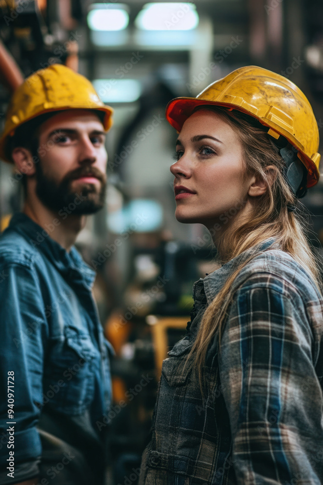 factory teamwork, A modern factory scene where workers collaborate efficiently on tasks, highlighting the teamwork involved in the production process factory teamwork, A modern factory scene where workers collaborate efficiently on tasks, highlighting the teamwork involved in the production process