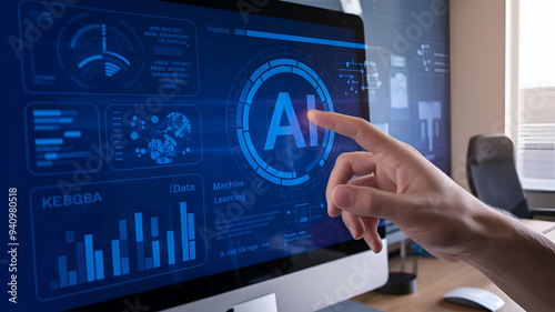 Empowering AI: Visual Representation of Human Interaction with Digital Data, Machine Learning, and AI Algorithms