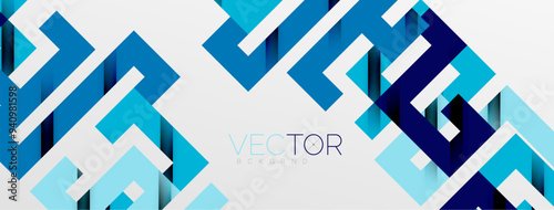 Color bend lines with shadow texture effect. Vector Illustration For Wallpaper, Banner, Background, Card, Book Illustration, landing page