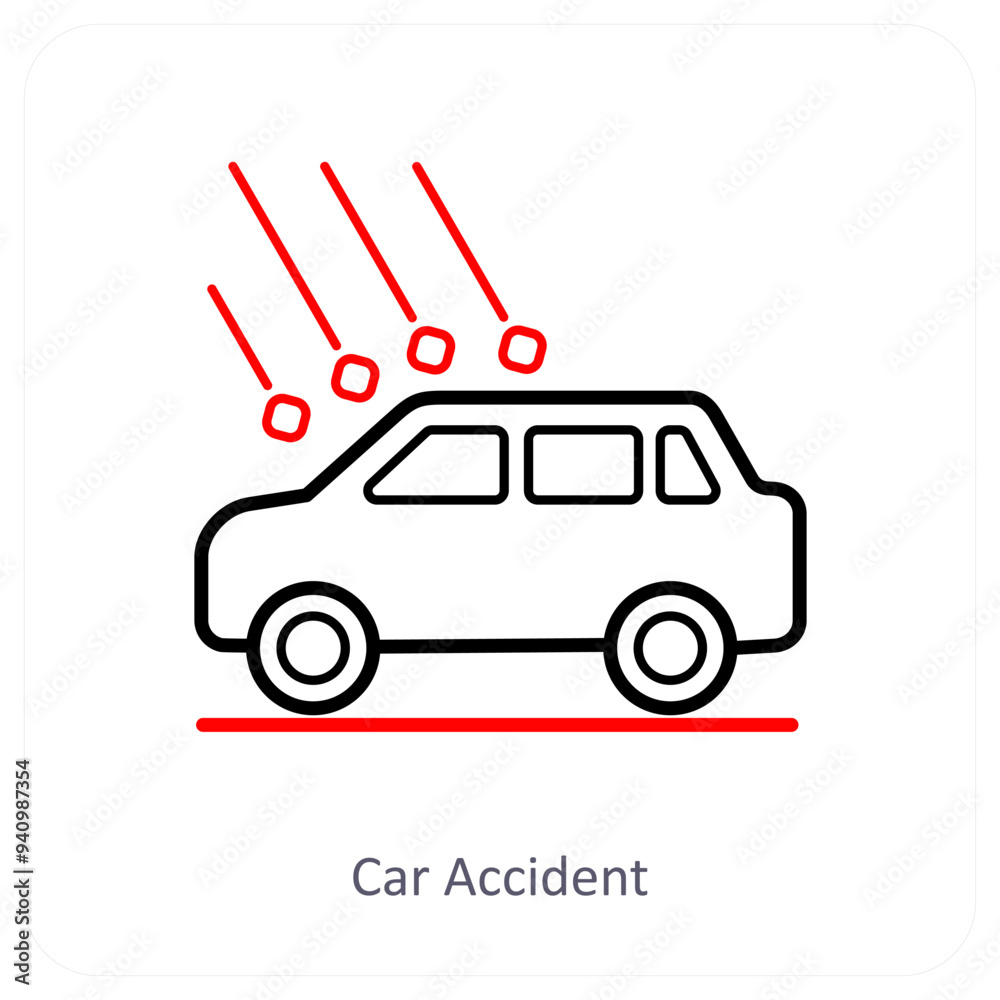 Fototapeta premium Car Accident