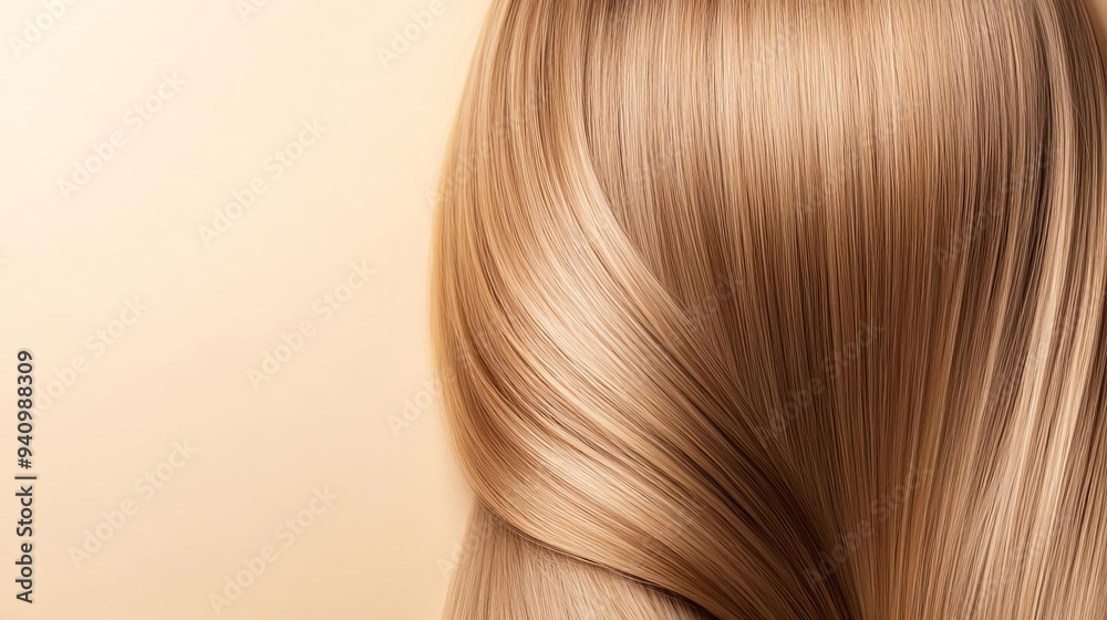Hair treatment with a subtle, sweet scent, luxury care, aromatic and light Hair treatment with a subtle, sweet scent, luxury care, aromatic and light