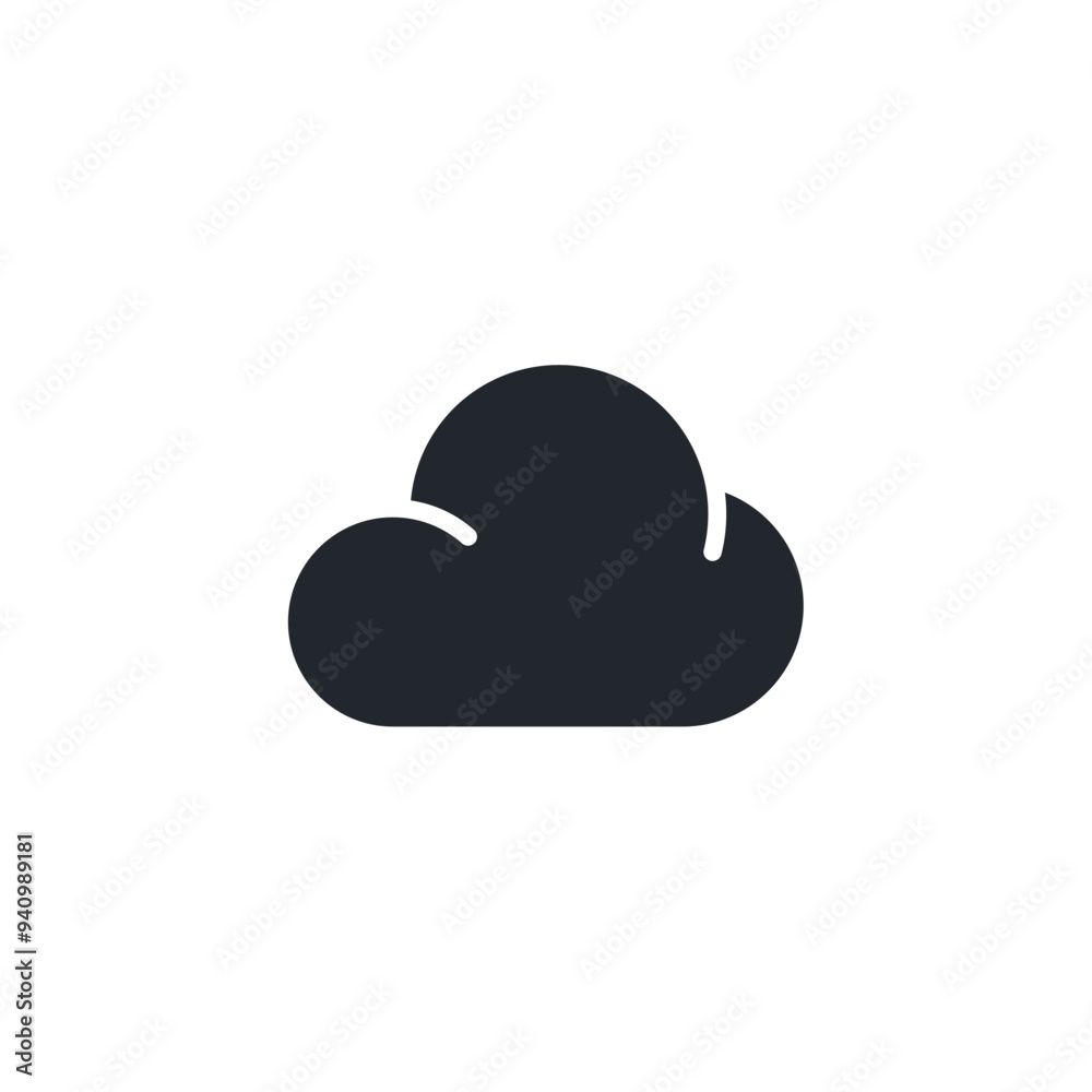 Cloud icon symbol template for graphic and web design collection logo vector illustration Cloud icon symbol template for graphic and web design collection logo vector illustration