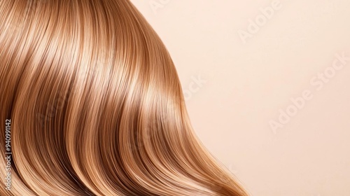 Hair treatment with keratin for repairing damage, strengthening care, smooth and strong