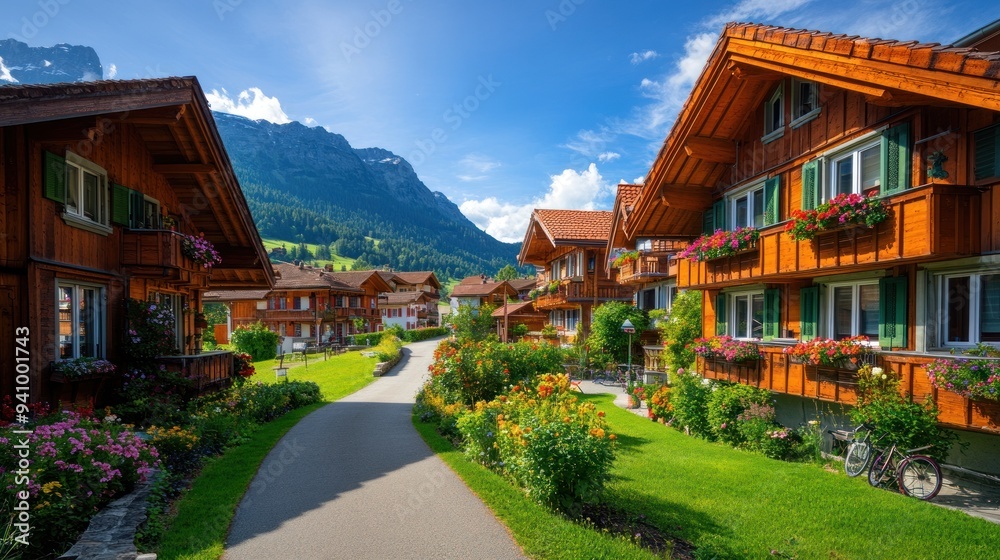 Charming Alpine Village Charming Alpine Village