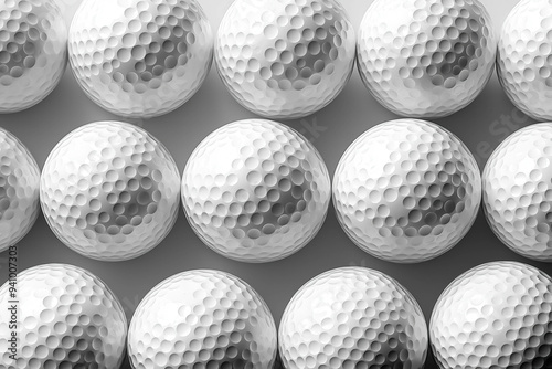 Golf Ball Texture Background