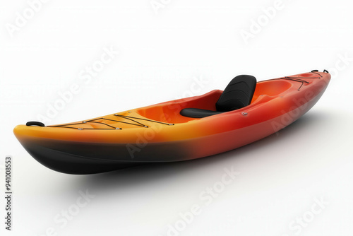 Kayak On White Background