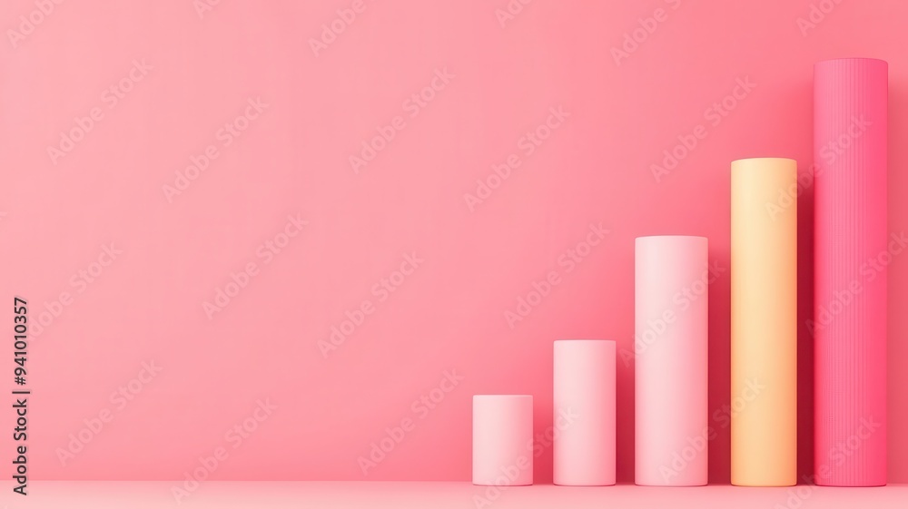 Competitive analysis, sidebyside comparison charts, 3D illustration Competitive analysis, sidebyside comparison charts, 3D illustration