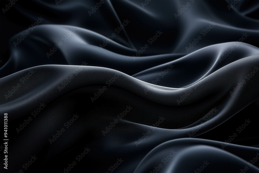 Obraz premium Sleek Black Background