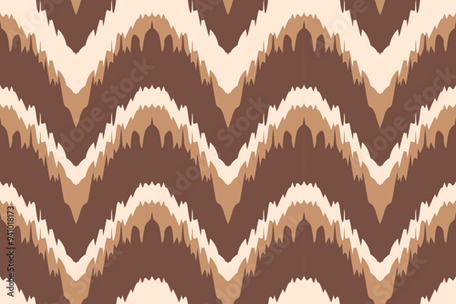 Ethnic ikat seamless pattern.beautiful pattern. folk embroidery,bohemian style,aztec geometric art ornament print.ethnic abstract art.Seamless fabric.design for fabric, carpet, wallpaper, clothing.