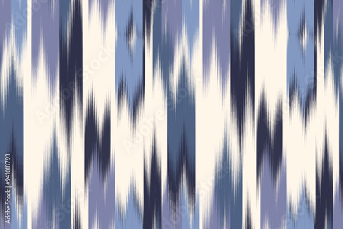 Ethnic ikat seamless pattern.beautiful pattern. folk embroidery,bohemian style,aztec geometric art ornament print.ethnic abstract art.Seamless fabric.design for fabric, carpet, wallpaper, clothing.