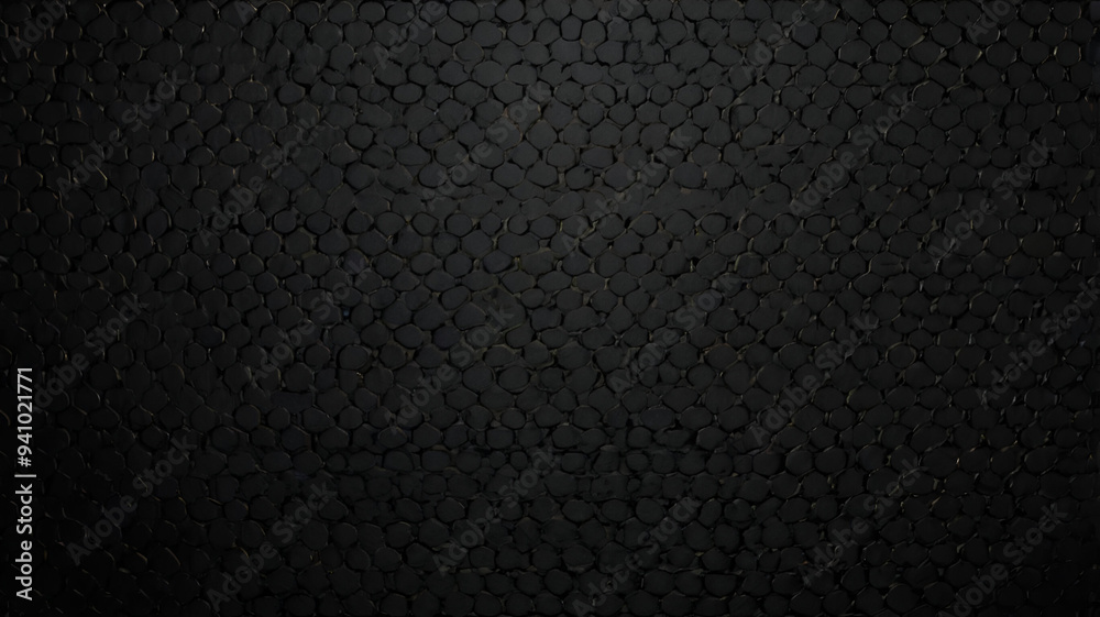 Fototapeta premium Black texture gradient background.