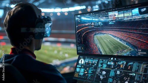 Sports Tech: VR Headset & Stadium Security System