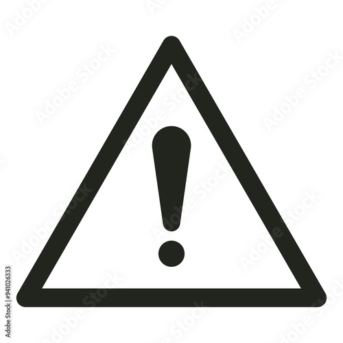 ISO warning safety signs_warning ; custom your text_symbol and pictogram only_black and white edition