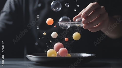 Molecular Gastronomy: Chef Creates Bubbles