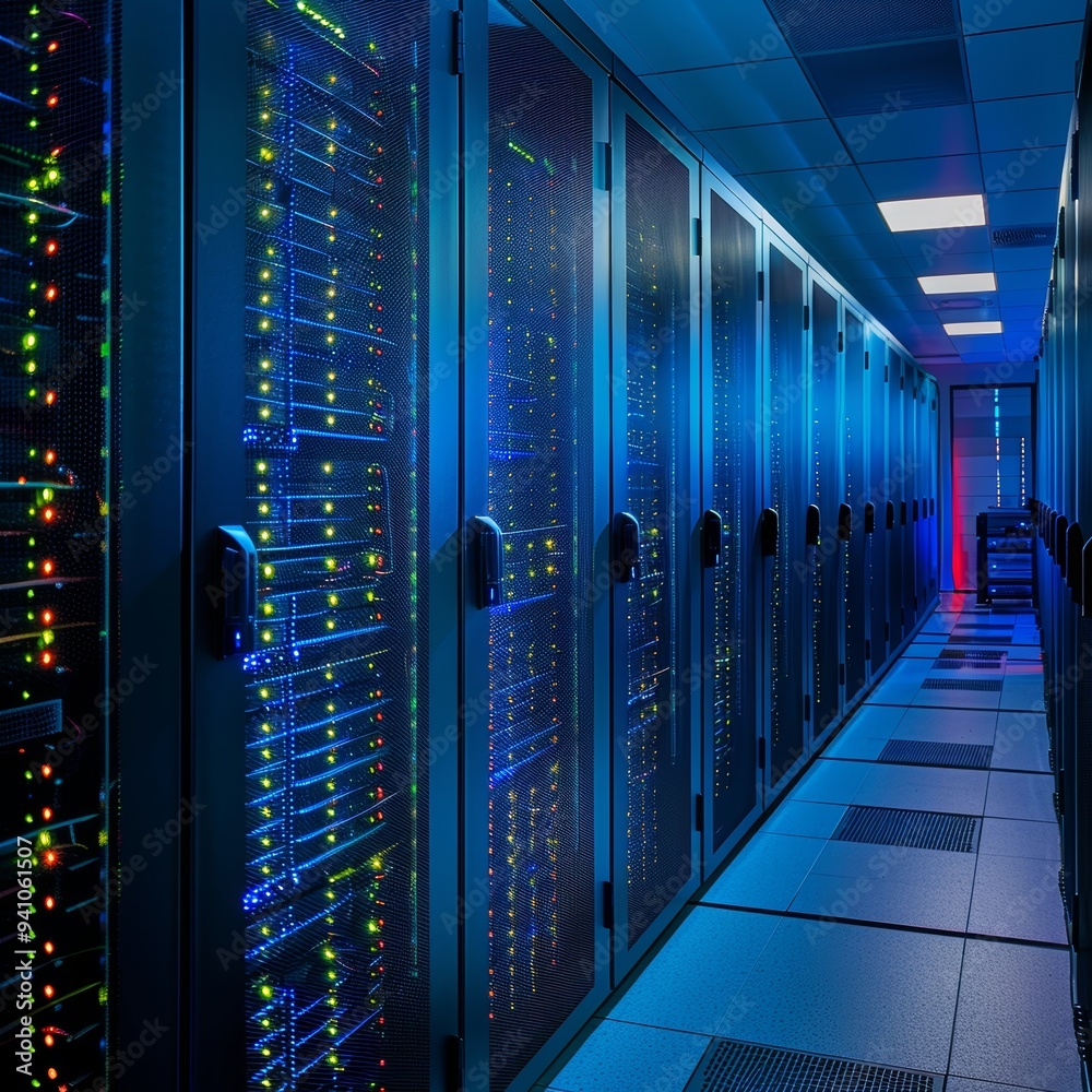 Servers stack with hard drives in data center for network security computer information technology. Servers stack with hard drives in data center for network security computer information technology.