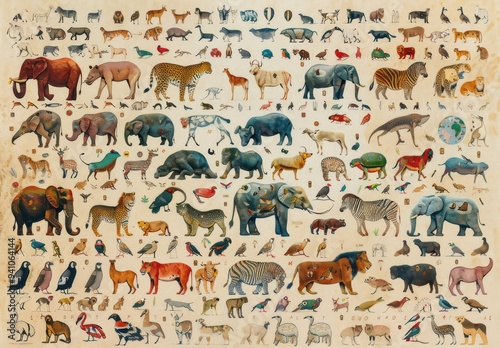 Illustrated Animal Diversity: A Visual Encyclopedia of Wildlife