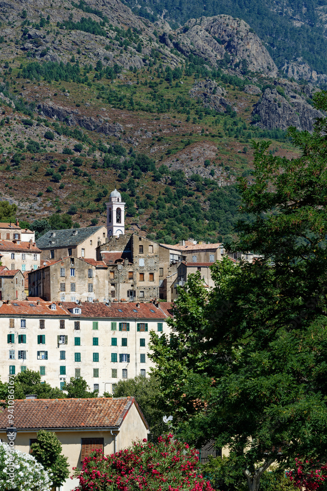 Obraz premium Frankreich - Korsika - Corte