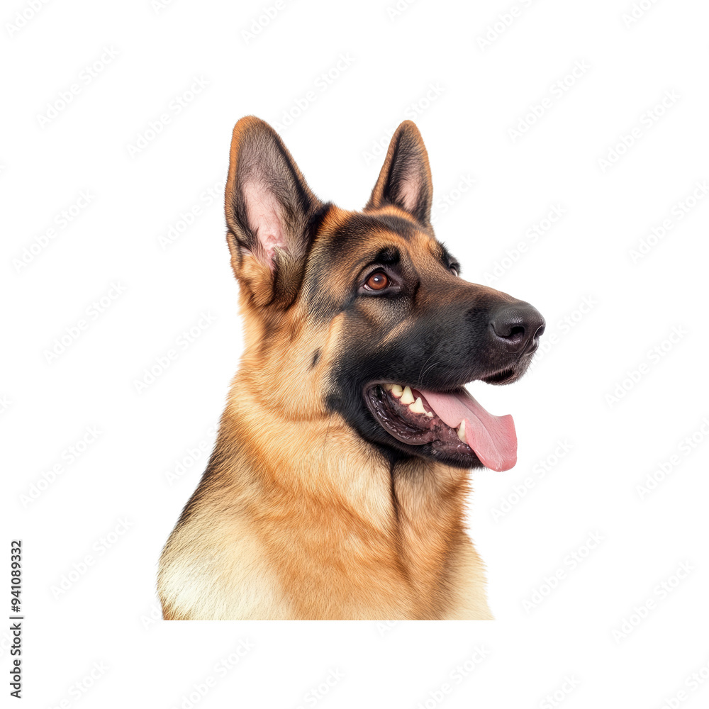 German Shepherd Dog Portrait