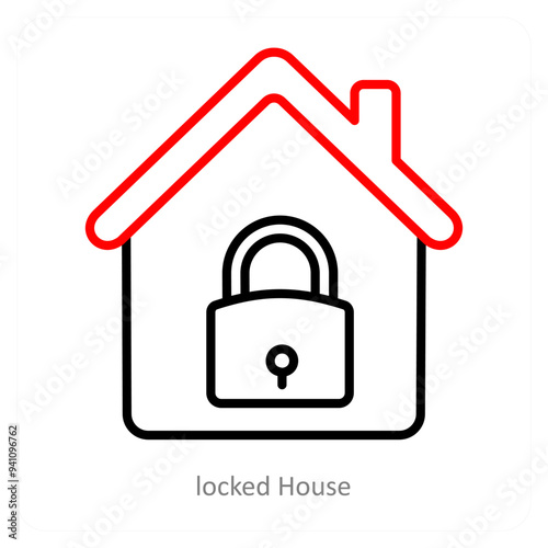 locked house