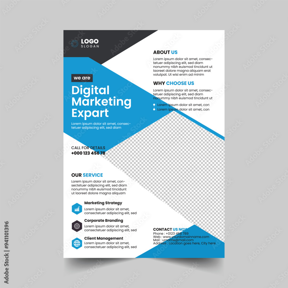 Digital Marketing Expart Flyer Design Template Digital Marketing Expart Flyer Design Template